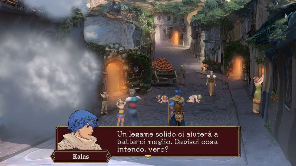 Il legame fra il giocatore, Kalas e Sagi sarà molto importante anche a livello di gameplay Baten Kaitos I e 2 HD.jpg